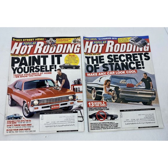 Hot Rodding Magazine, April/May, 2012, The Secrets Of Stance!, Paint It Yourself - Picture 1 of 14